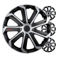 VERSACO Poklopac kotača čelične felge EVO 15", crna siva